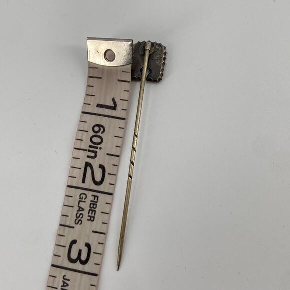 Sterling silver bird lapel pin - Picture 3 of 5